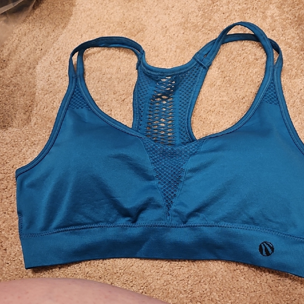 Marika Blue Seamless Sports Bra Intimates